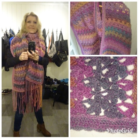 Ny kollasj skejf i evenytyrgarn