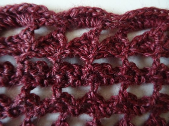 Nærbilde av tre gittermønster